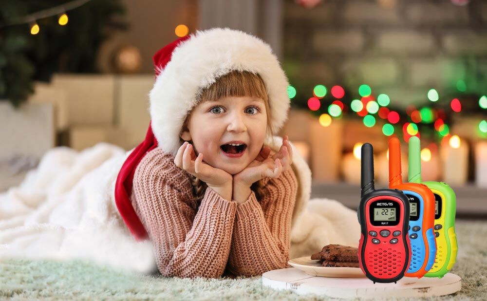 Walkie Talkie Toys Wish You a Merry Christmas