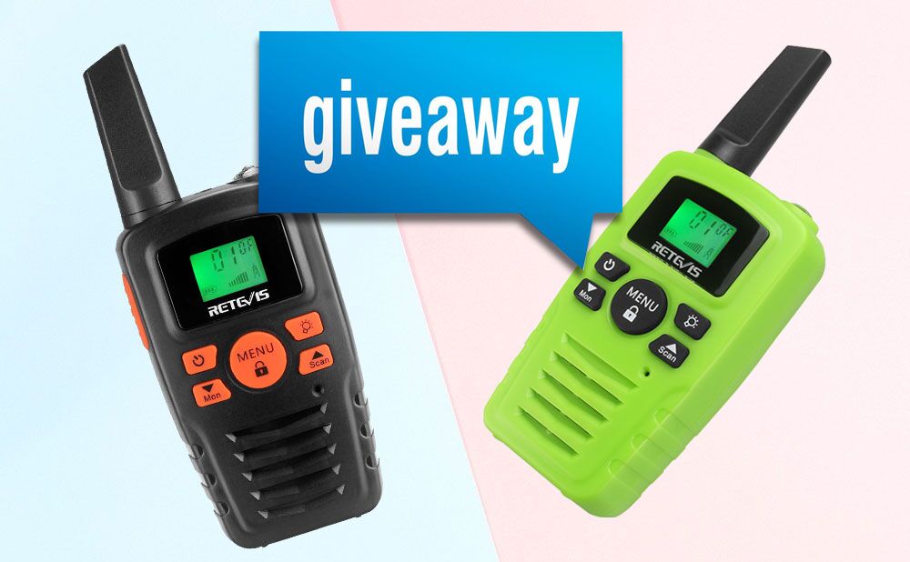 New outdoor children's walkie talkie giveaway is here