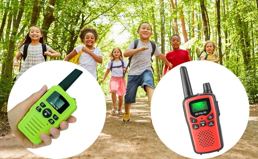 Outdoor children's walkie-talkie toys for 6+ kids