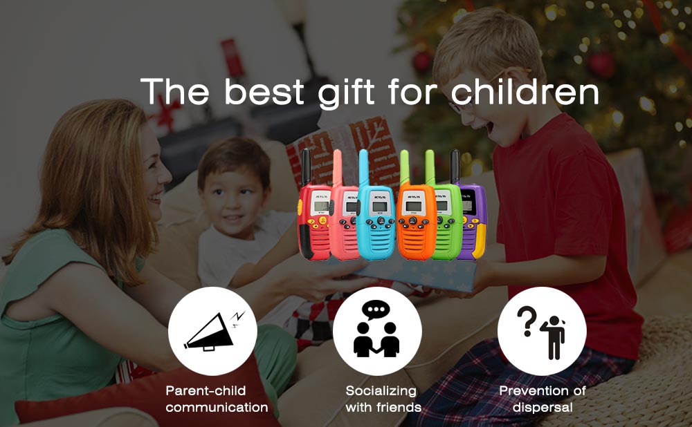 Why should parents equip kids with walkie talkies?