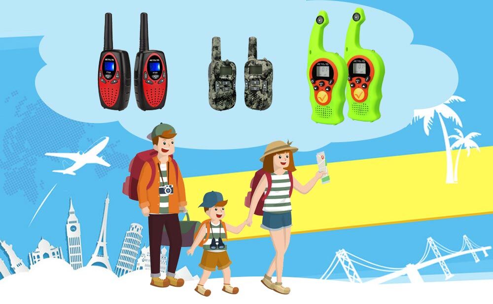 Good quality walkie talkie help your kids communicate with you
