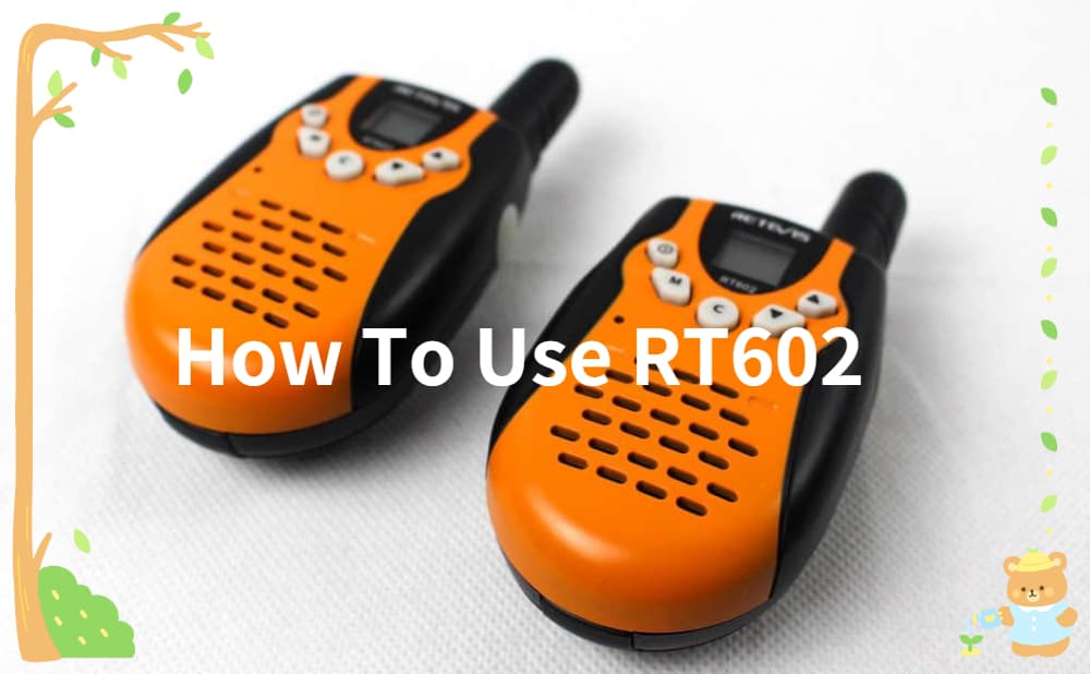 How to Use RT602 Long Range Kids Walkie Talkie