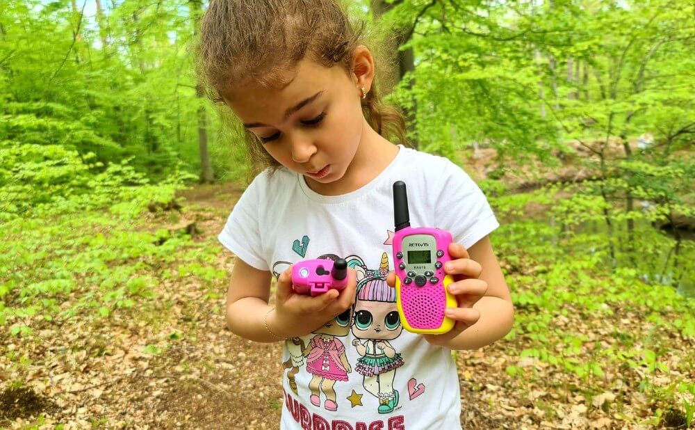 Walkie Talkies Help Supervise Kids During Camping Trips