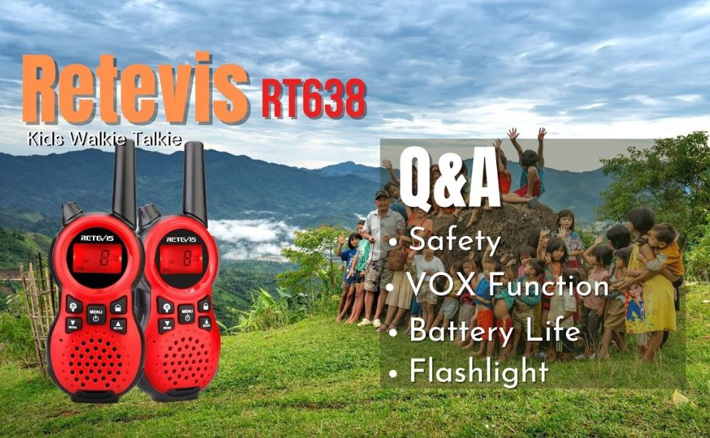 Q&A About Retevis RT638 Mini Walkie Talkies For Kids