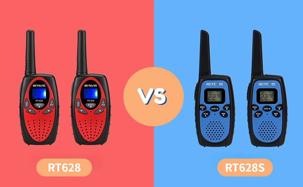 Retevis RT628S vs RT628: What are the Differences between Them?