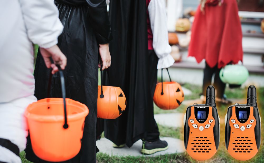 How Walkie Talkies Make Halloween Trick-or-Treating Safer?