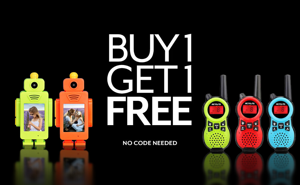 Kids Walkie Talkie Black Friday Sale! Buy One, Get One Free