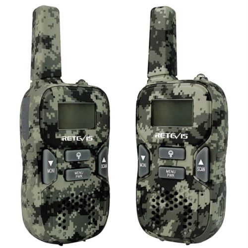 RT33 Long range Handheld Army Toys Camouflage walkie talkie for Boys Girls