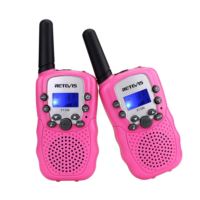 Retevis RT388 Pink walkie talkies for gilrs