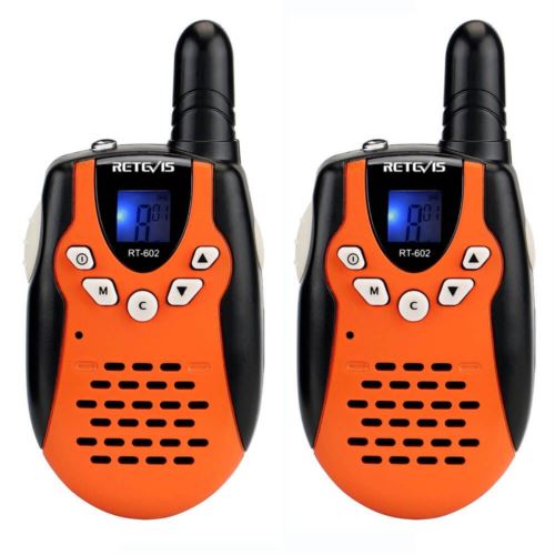 RT602 New orange rechargeable toy walkie talkie