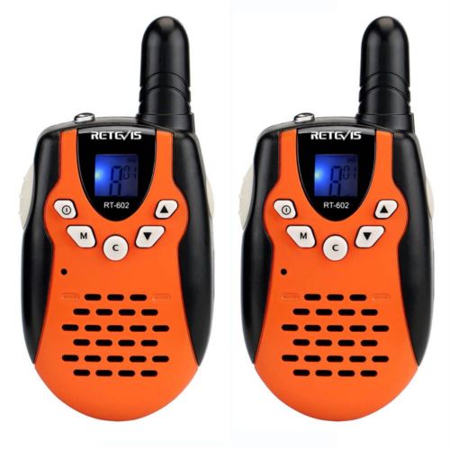 RT602 New Orange Rechargeable Toy Walkie Talkies