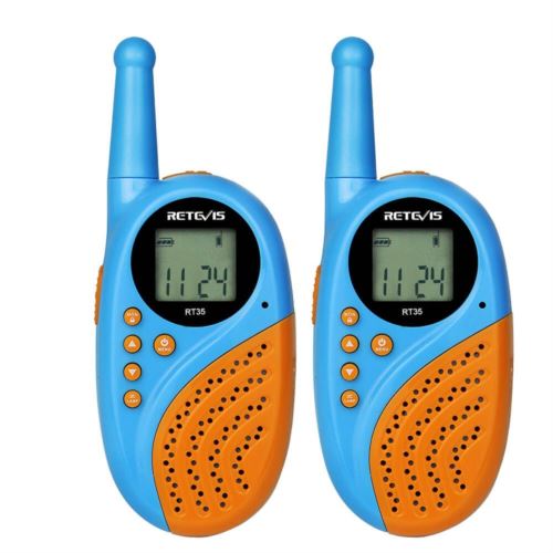 RT35 Rechargeable WalkieTalkies for Kids Family Friendly Radio