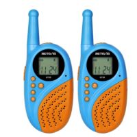 Retevis RT35 Rechargeable WalkieTalkies for Kids Family Friendly Radio 2pack