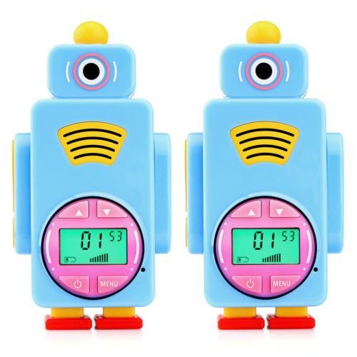 RT36 Unique Robot Rechargeable Walkie Talkies For Kids