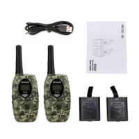 Retevis RT628 Rechargeable Kids Walkie Talkie camouflage kids walkie talkies