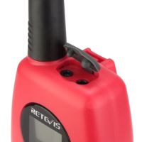 Retevis RT628B red walkie talkies charging jack-