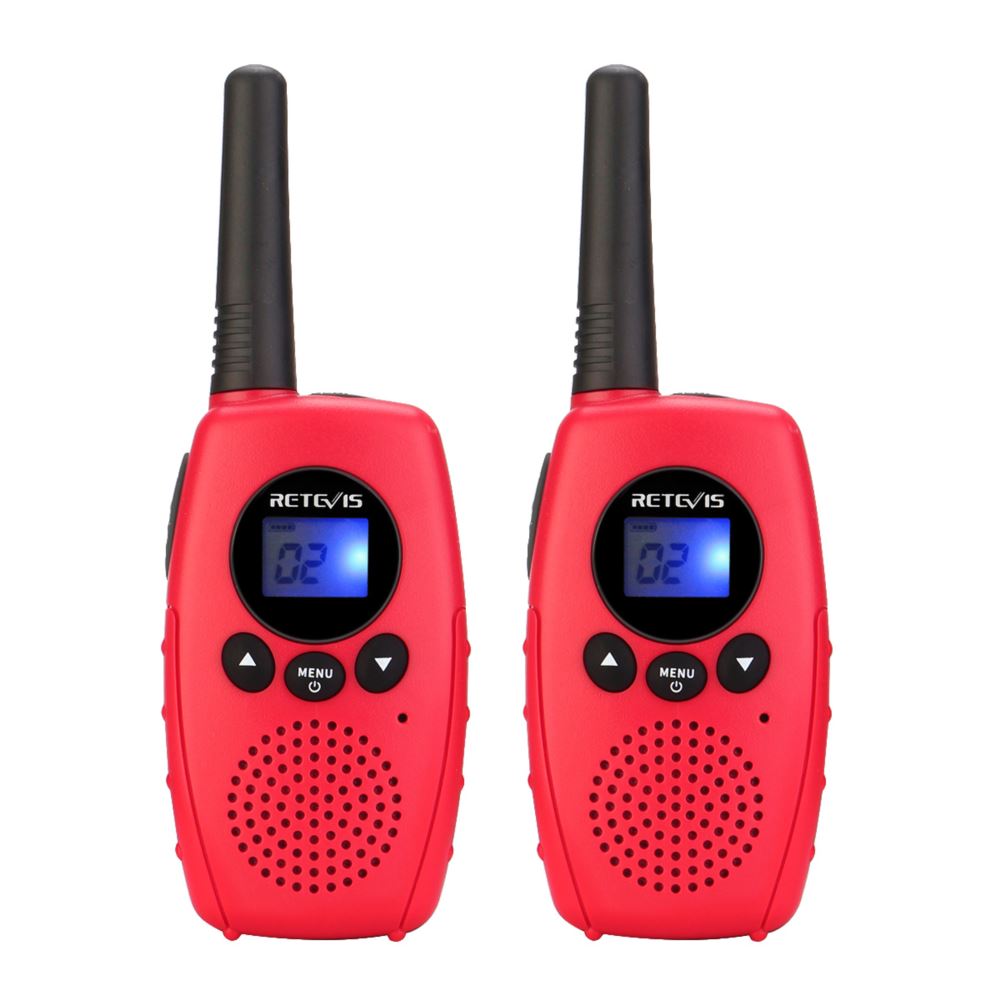 Retevis - talkie walkie enfant 10 Canaux rouge noir - Talkies Walkies - Rue  du Commerce