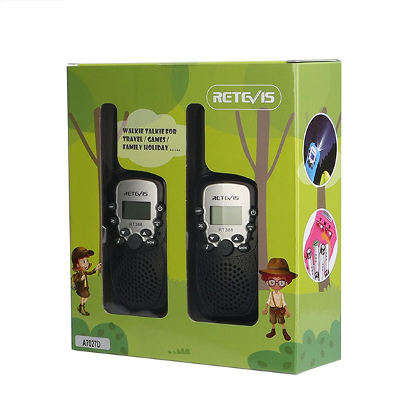 RT388 Talkie Walkie Enfant, Longue Portée Rechargeable Jouets