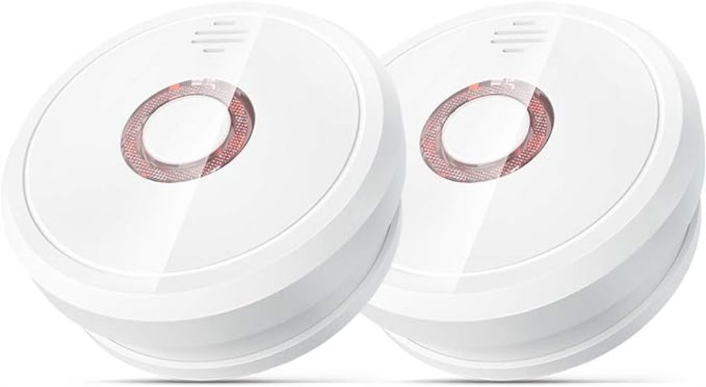 SA01 Smoke Detectors, Smoke Alarms for Home 2 Pack