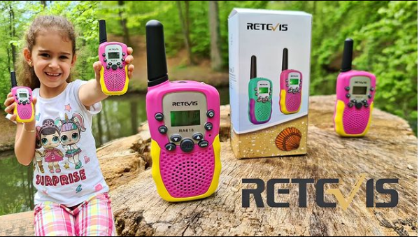 RetevisRA18 kids walkie-talkie toy review
