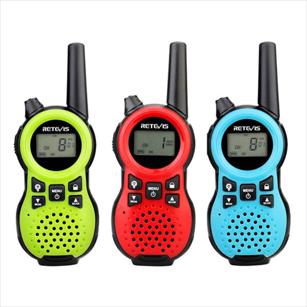 RT38/RT638 Three-Color Mini Walkie Talkies For Kids