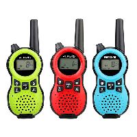 triple color walkie talkie